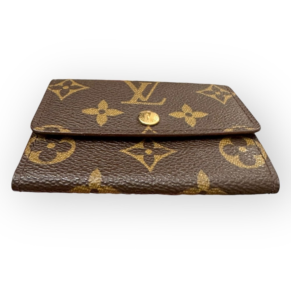 LOUIS VUITTON 1998 Monogram Porte-Monnaie Coin Purse, Vintage - Picture 4 of 16